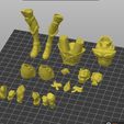s.jpg STL file Saint Seiya / Aioria Leo Gold Saint / no supports・3D printable design to download