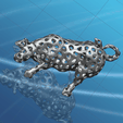 Bull in Voronoi shape-03.png Voronoi Bull