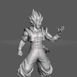 2.png Gogeta Super Saiyan (Dragon Ball) 3D Model