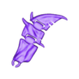 R_Fin.stl Articulated Ice Dragon Leviathan - Subnautica