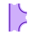 Tee Trough.stl Model Railway Concrete Lineside Trunking