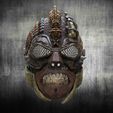 1.jpg Post Apocalyptic Wasteland Full Face Mask 3D print model