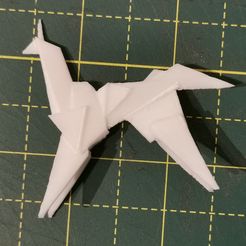 IMG_20230420_004306.jpg STL file Blade Runner Origami Unicorn・3D printer design to download