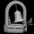 Untitled-2.jpg AC DC Hells Bells whith base 3D print model