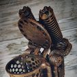Koks-Ofen - Lampe im Steampunk-Stil