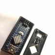 4Arduino-Nano-Case.jpg Arduino Nano Case With Heatsink Bore & Reset Button