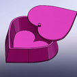 box2.PNG Heart box simple 3D print model