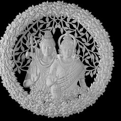 parvati0001.jpg Archivo STL shiv parvati・Modelo imprimible en 3D para descargar