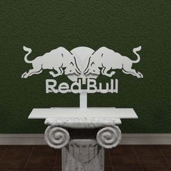 Red-Bull-Logo.jpg STL file Red Bull Logo・3D print object to download, 3Dpicks