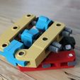 3D Printed Hand-Screw Clamp Free STL JakeJake Cults11.jpg Abrazadera de tornillo manual