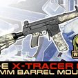 1-TX68-22mm-mount.jpg Umarex T4E XT68 X-tracer 68, 22mm threaded RAP4 / MCS barrel tracer mount