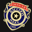 1.png Residual Evil - Raccoon City police department badge 3D model