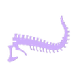408_Tail_v7.stl Free STL file [3Dino Puzzle] Classic Style T-Rex・3D printable model to download