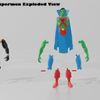 Supermen-Build-Exploded.png Custom 7 Inch DC Superhero's W/Bonus Figure
