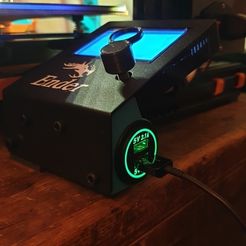 20190616_211345.jpg 3D-Datei 12/24v USB-Ladebuchse für Ender 3 kostenlos・3D-druckbare Vorlage zum herunterladen