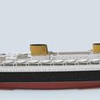 10.jpg SS EUROPA German ocean liner (1928) 1/700 print ready model full hull and waterline