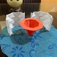 117984969_177044114069638_6795232425984379632_n.jpg STL file Geometrical pot mould・3D print model to download