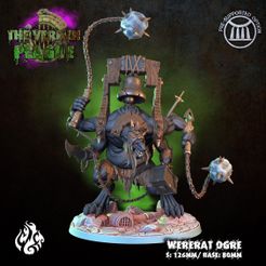Wererat-Ogre.jpg Fichier 3D Ogre Wererat・Plan pour impression 3D à télécharger