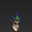 1000071172.jpg AI Mardi Gras Mask Festival Decorative 3D Model