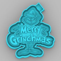 merry-grinchmas_1.jpg merry grinchmas - freshie mold - silicone mold box