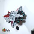 2.jpg Gecko Bricks Wall mount for the Star Wars UCS Venator 75367