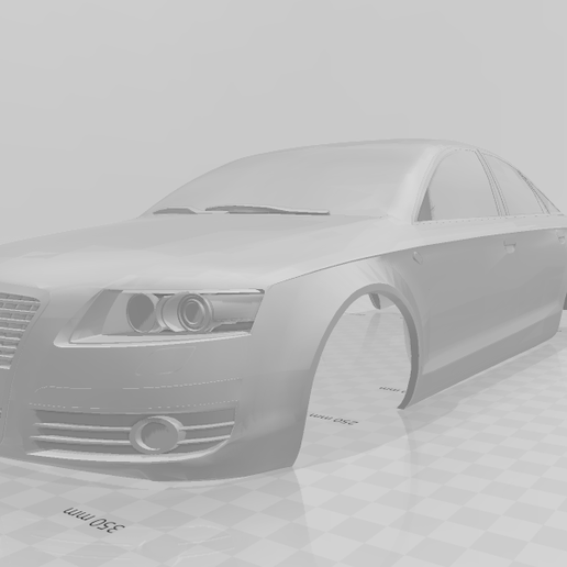 Audi A6 rc body 3D model