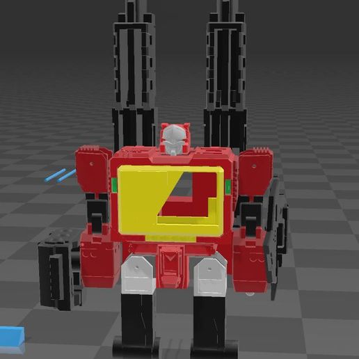 G1 Braster transformer (not Blaster) 3D model