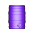 5l_barrel.stl Collection de tonneaux et de bouteilles de bière - 1/24 - Accessoires pour modèles réduits