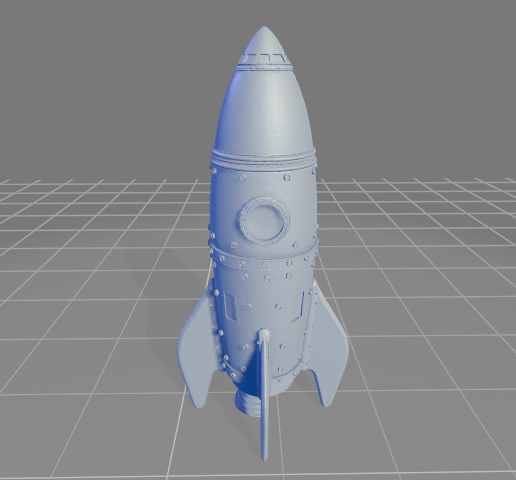 🛰 Retro Space Explorer Set – Astronaut & Rocket・ STL File for 3D ...