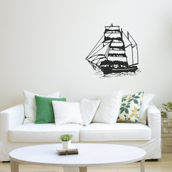 Untitled.png Sailing Ship - Wall Art Decor