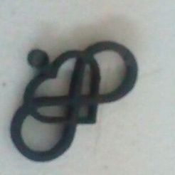 endles_love.jpeg Free STL file Endless love for key chain・Model to download and 3D print