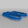 Triceratops_Cutter.png Triceratops Dinosaur 3D cookie cutter