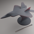 F22-1.png F-22 Raptor stealth tactical fighter aircraft