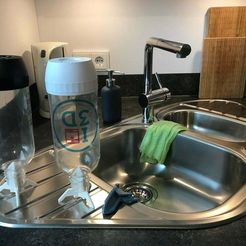 SodaStream_Dryer_Stand_Foldable.JPG STL-Datei SodaStream Dryer Stand Foldable kostenlos・Vorlage für den 3D-Druck zum herunterladen