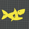 Capture.png Multi-Functional Shark Bag Clip – 3D Printable Design