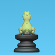 Cod1920-Dinosaur-Chess-TRex-4.png Dinosaur Chess - TRex - King