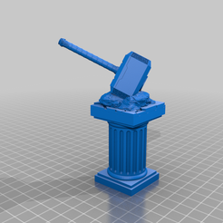 Free STL file Iman martillo de Thor Mjolnir 👾・3D printable object to  download・Cults