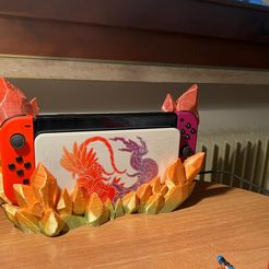 Nintendo Switch Crystal Dock - Versión clásica y OLED