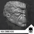 8.png Hulk Zombie head for 6 inch Action Figures
