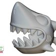 Shark-Gadget-Ball-17.jpg Shark Gadget Box 3D Sculpting Printable Model