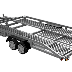 Trailer-1.png 3D file 1:8 / 1:10 scale trailer for 3Dsets cars・3D printer model to download