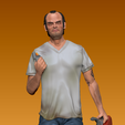 6.png trevor phillips with gas and lighter from gta v grand theft auto five game