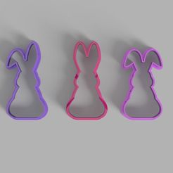 Lapins-2.jpg EMPORTE PIÈCE LAPINS DE PÂQUES