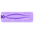 Shad moule v2.stl BIGGY soft lure mold