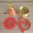 20210319_140220.jpg Free STL file Echo Dot Headphone Stand (2 designs)・Object to download and to 3D print