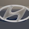 15.jpg Hyundai Badge 3D Print