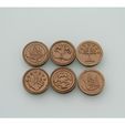 a94feae29b779071dc5000d1de9dda76_preview_featured.JPG Free STL file Coins of Middle-Earth・Design to download and 3D print