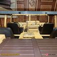 2506_3.jpg 3D PRINTED RC CAR HMMWV (Humvee Hummer) BODY 2 in 1 set BY AN3DRC