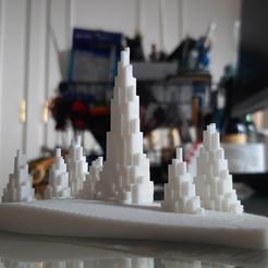 maquetiya_thingi.jpg Free STL file Tower project model・Design to download and 3D print