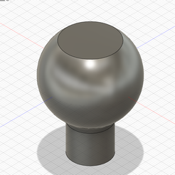 Screenshot-2023-05-23-215147.png Fichier STL gratuit pommeau de levier de vitesse rond dessus plat filetage m8x1,25・Idée pour impression 3D à télécharger